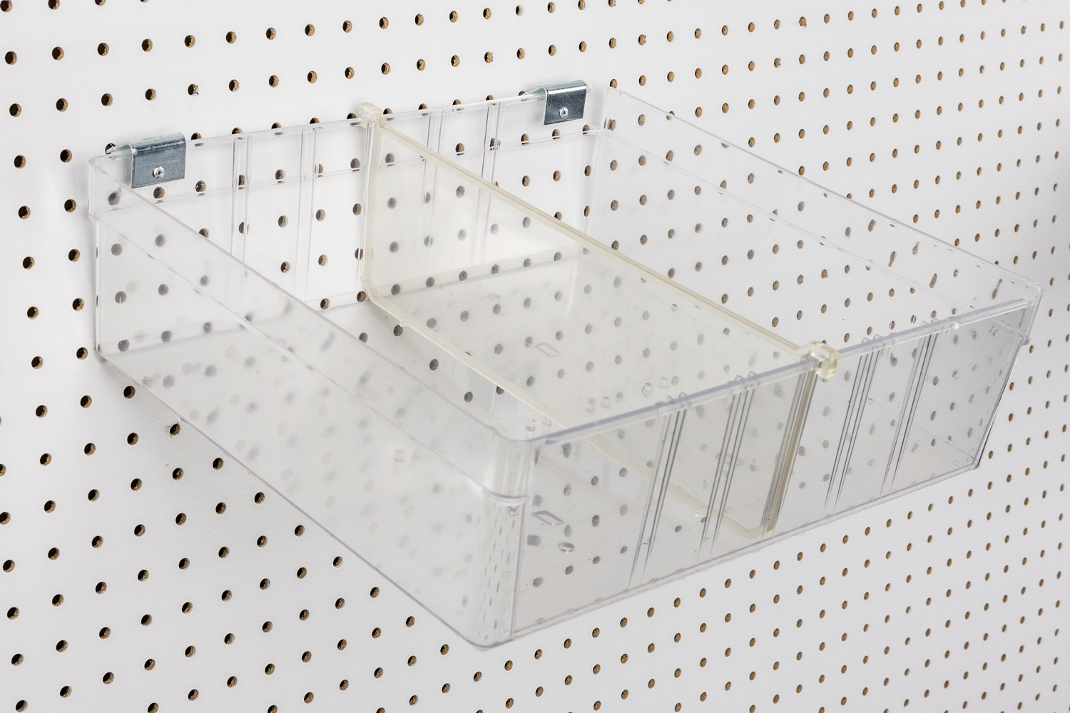 acrylic organizer bin with dividers