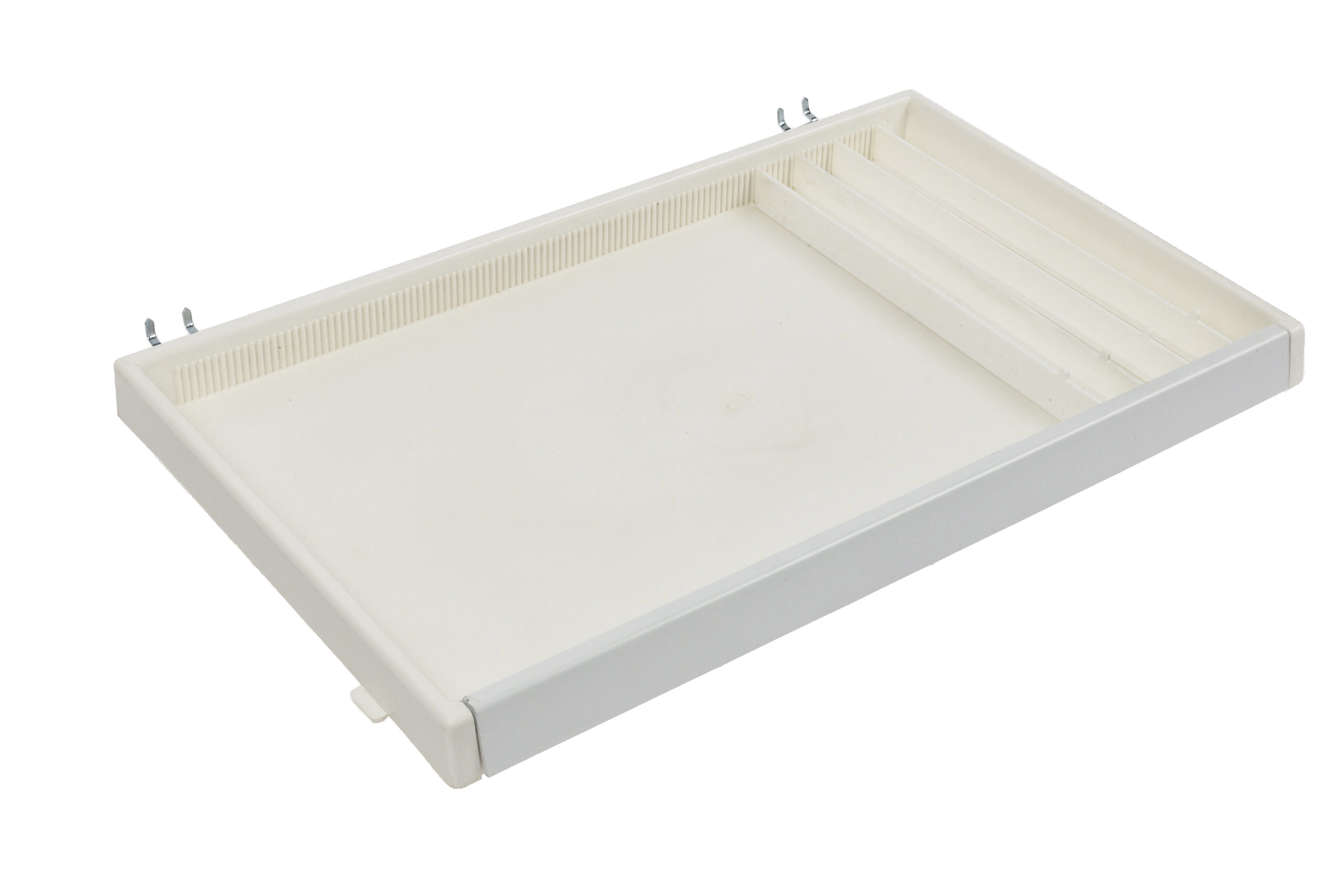 retail display shelf with dividers