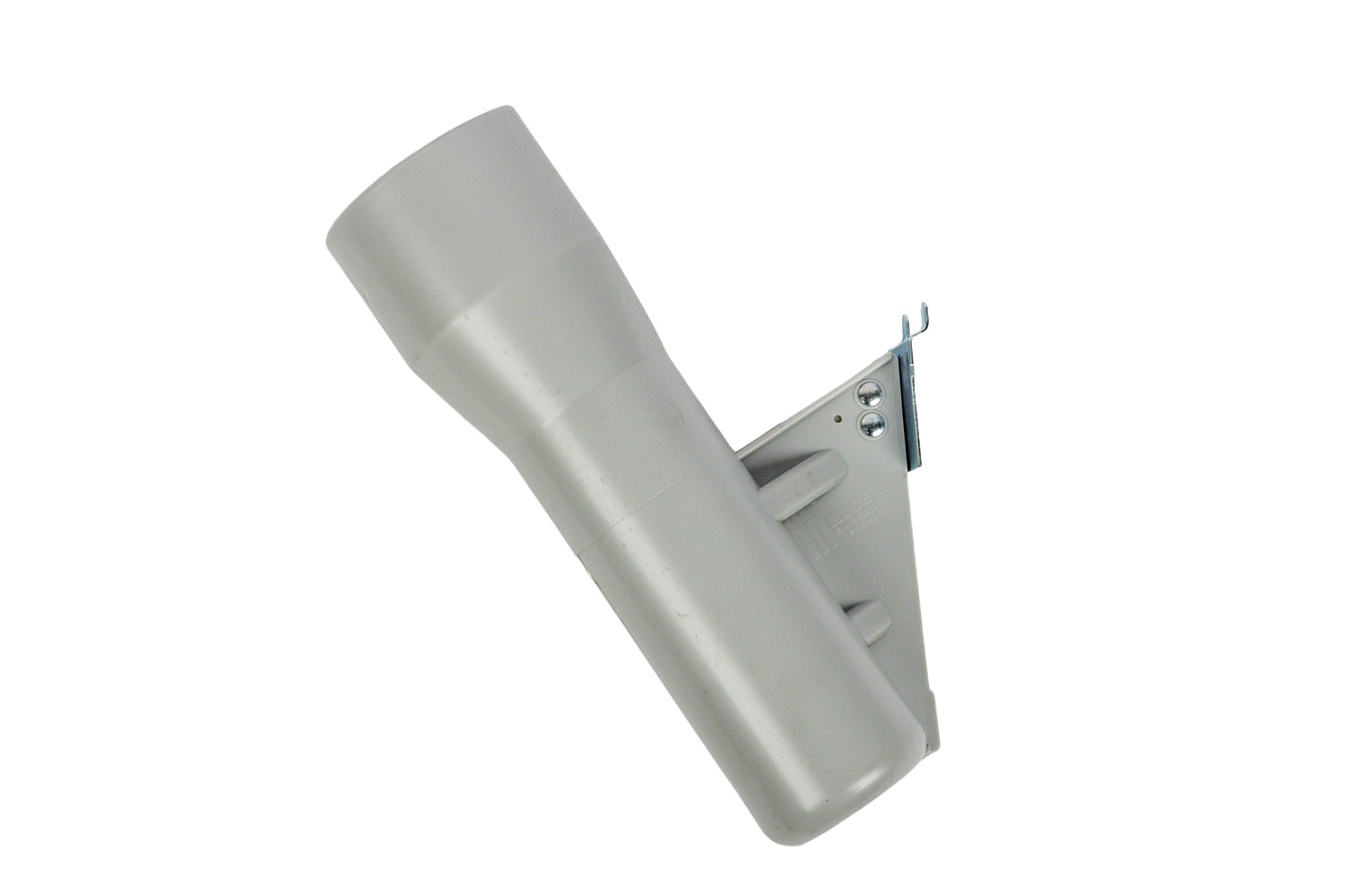 angled plastic floral vase for pegboard