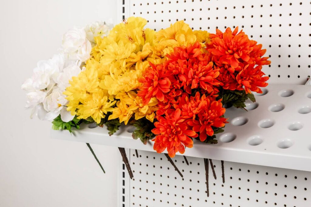 Floral Retail Display Shelves