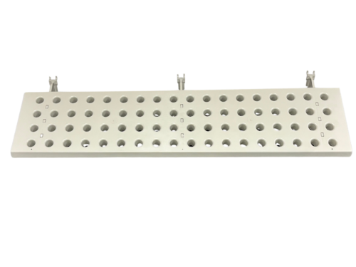48" Retail Plastic Floral Bush Shelf Tray with Durable Plastic Fangs